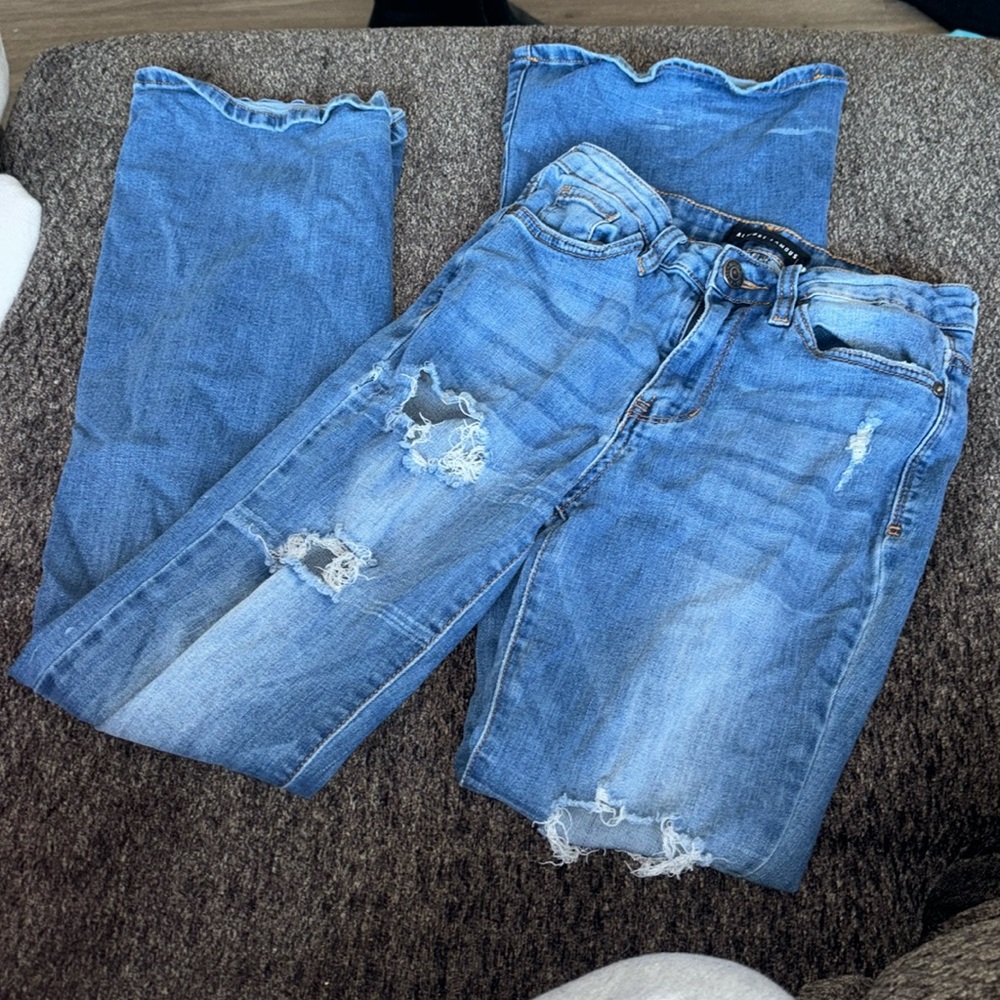 Bell bottom jeans